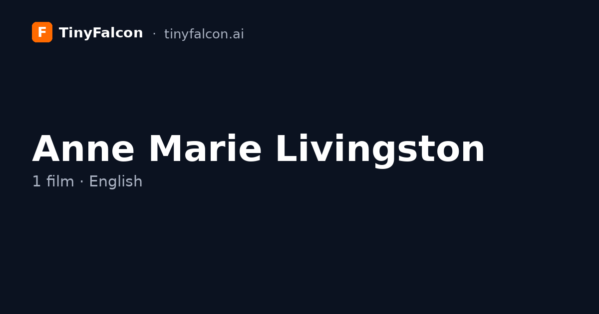 Anne Marie Livingston