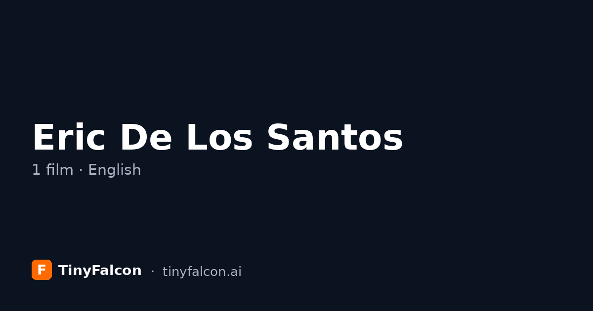 Eric De Los Santos