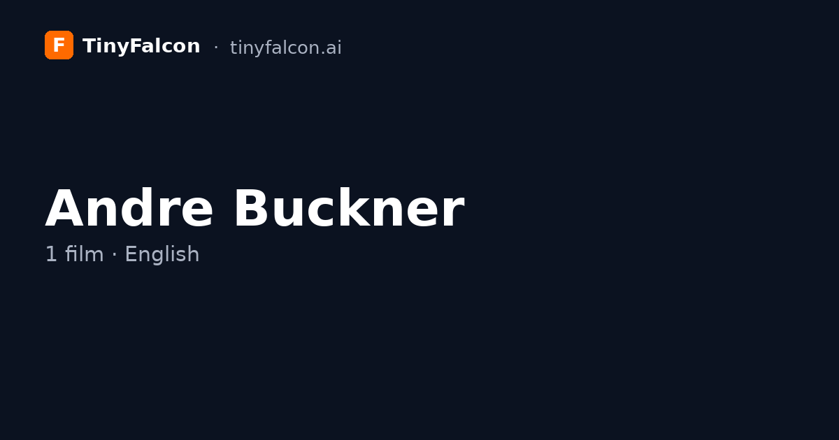 Andre Buckner