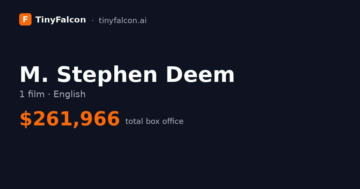 M. Stephen Deem