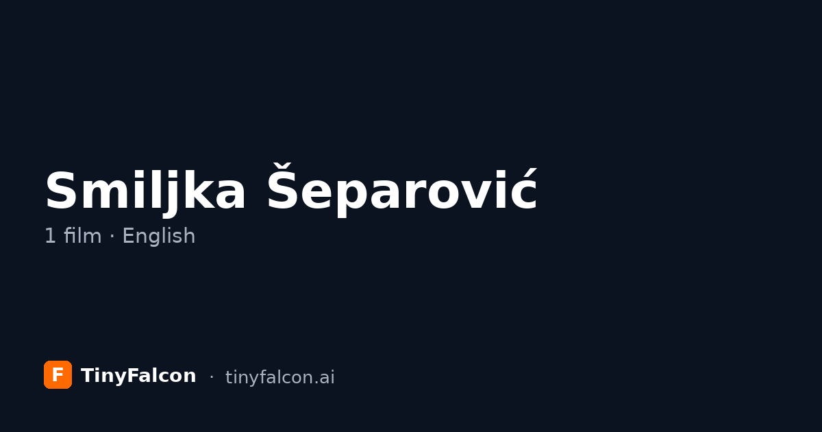 Smiljka Šeparović