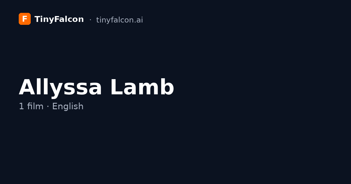 Allyssa Lamb