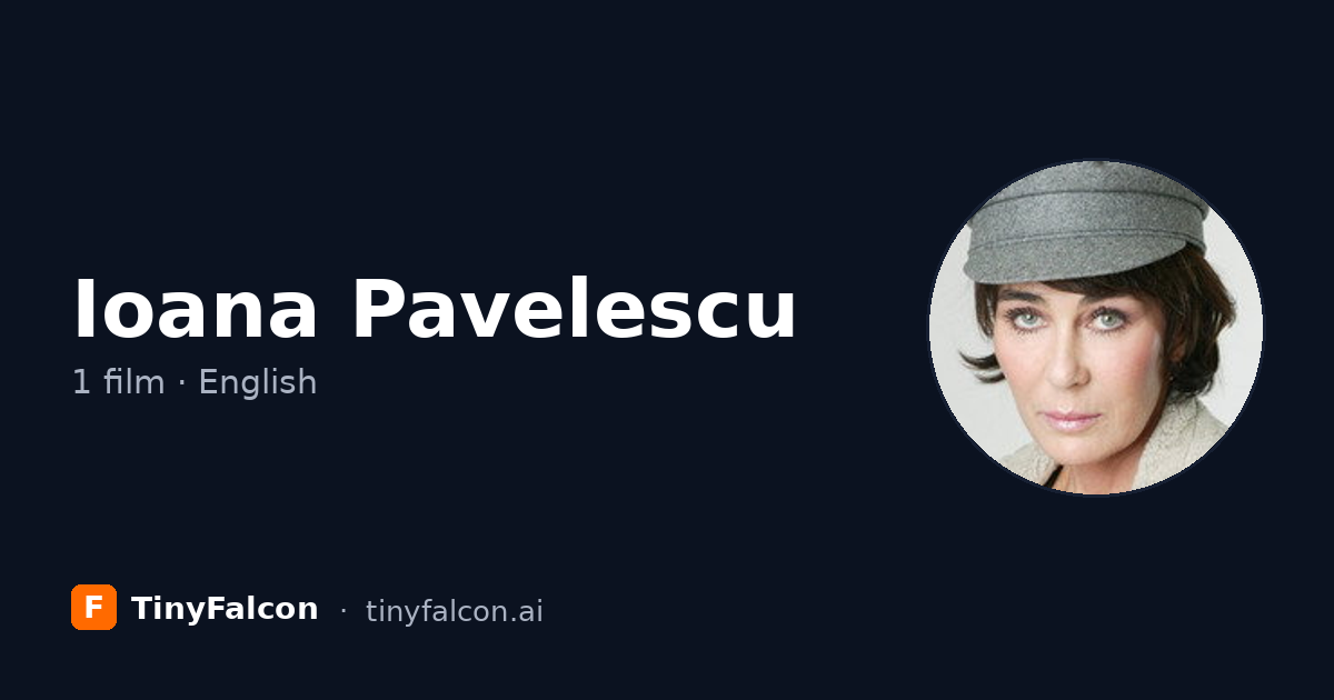 Ioana Pavelescu