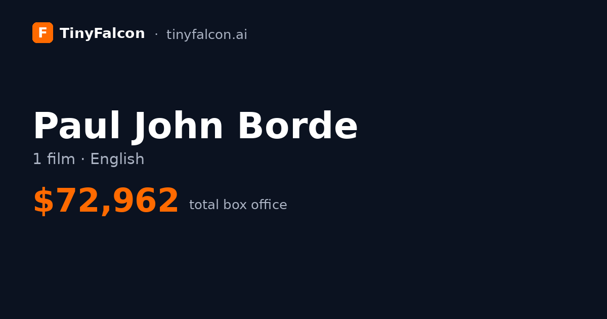 Paul John Borde