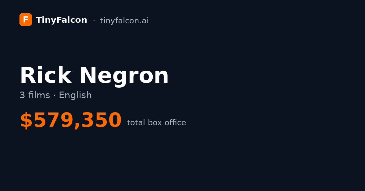 Rick Negron