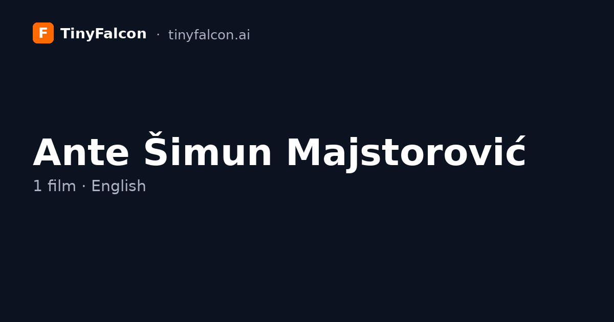 Ante Šimun Majstorović