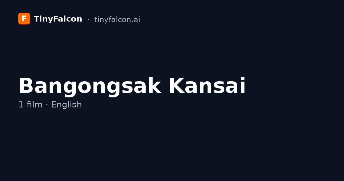 Bangongsak Kansai