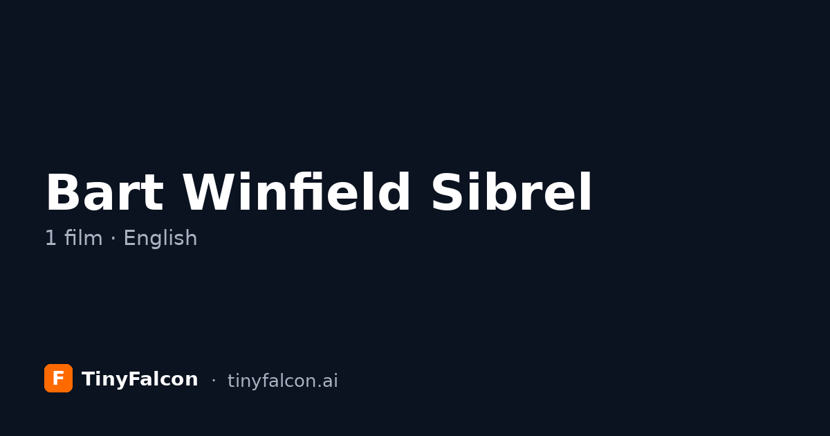 Bart Winfield Sibrel
