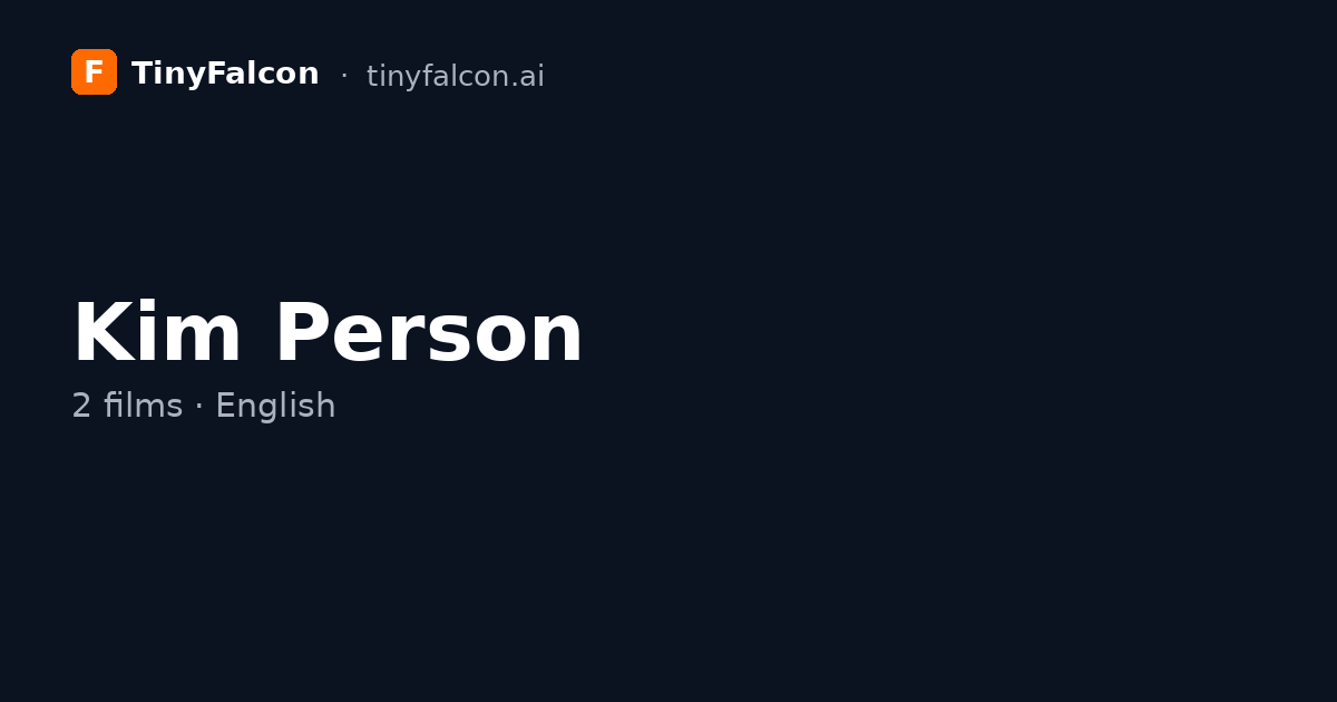 Kim Person