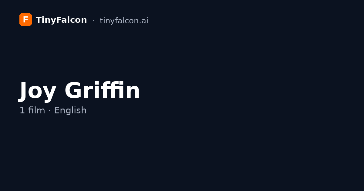 Joy Griffin