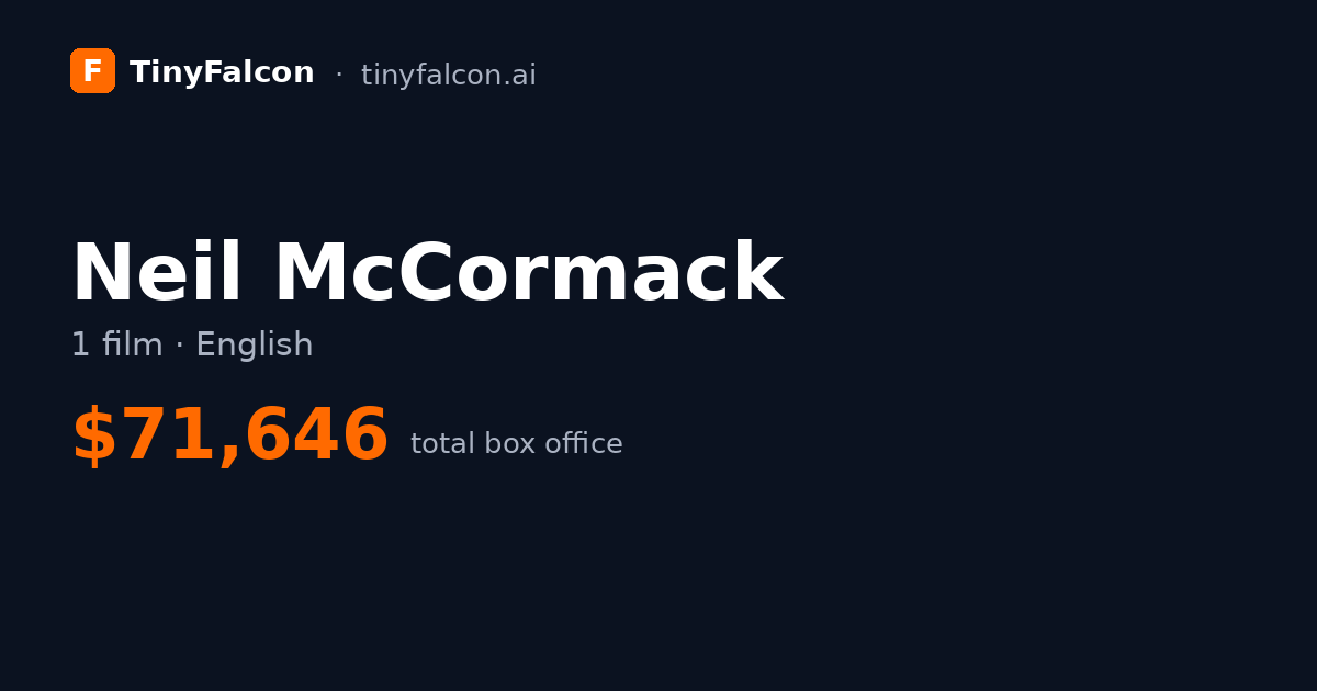 Neil McCormack