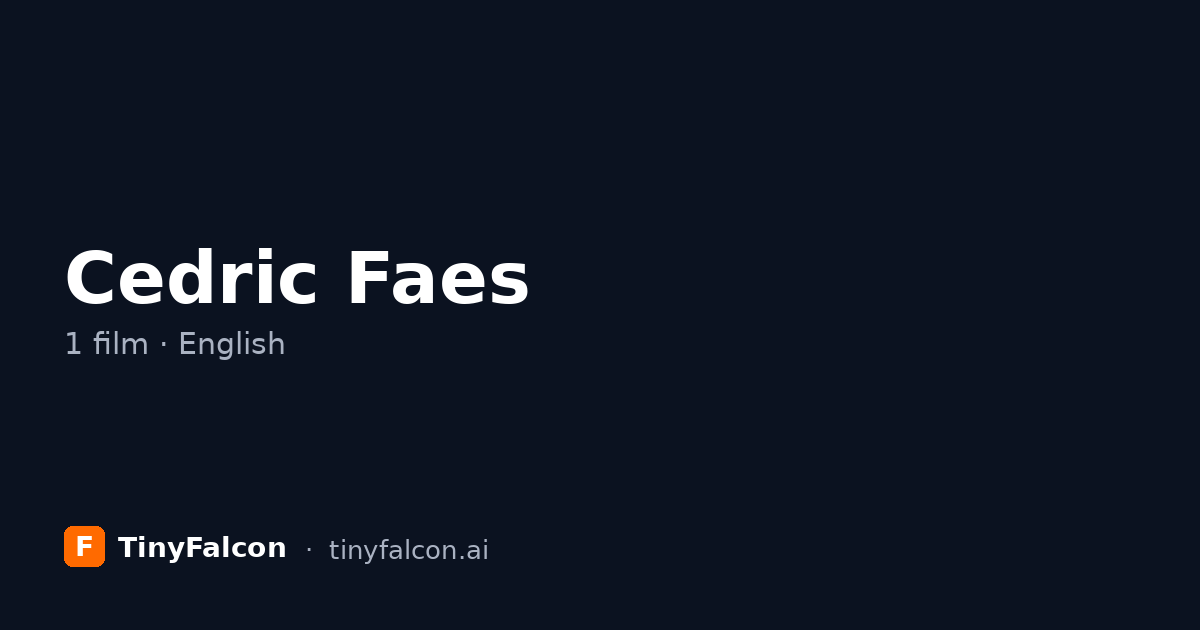 Cedric Faes