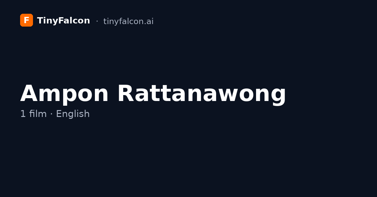 Ampon Rattanawong