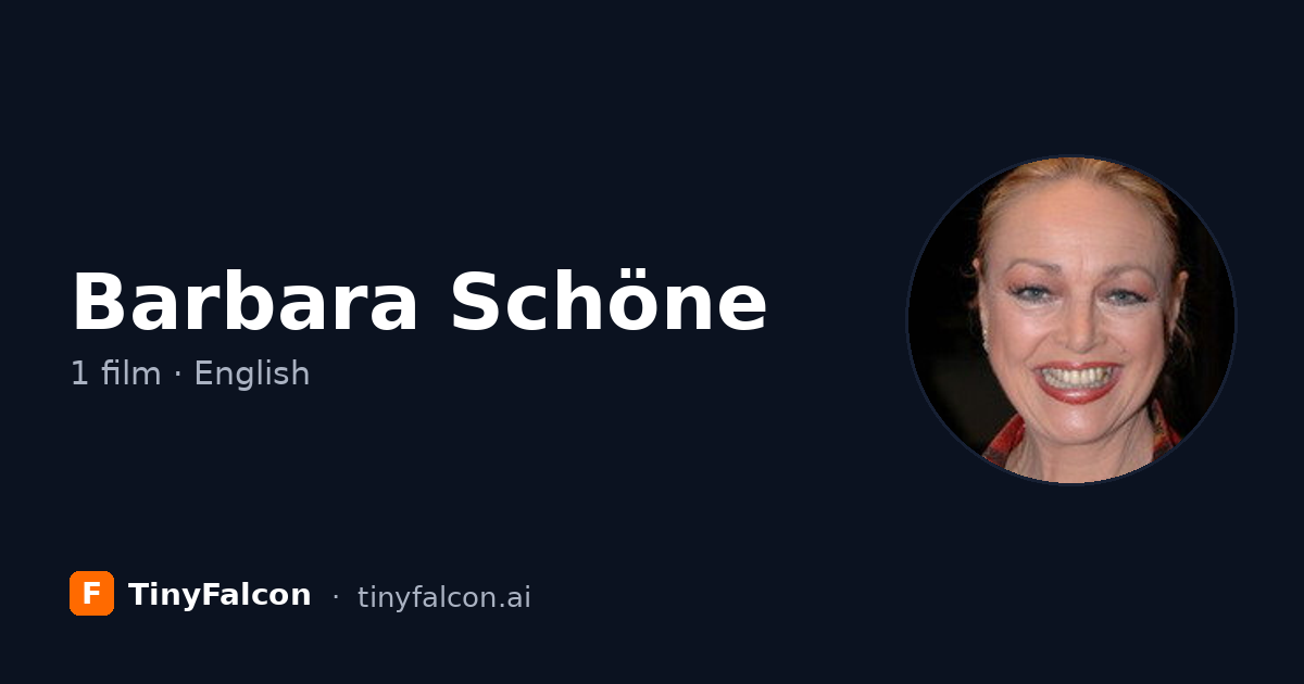 Barbara Schöne