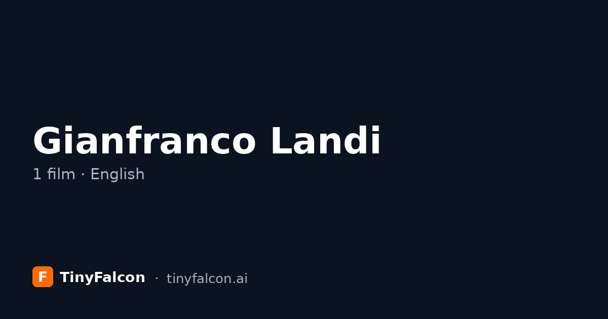Gianfranco Landi
