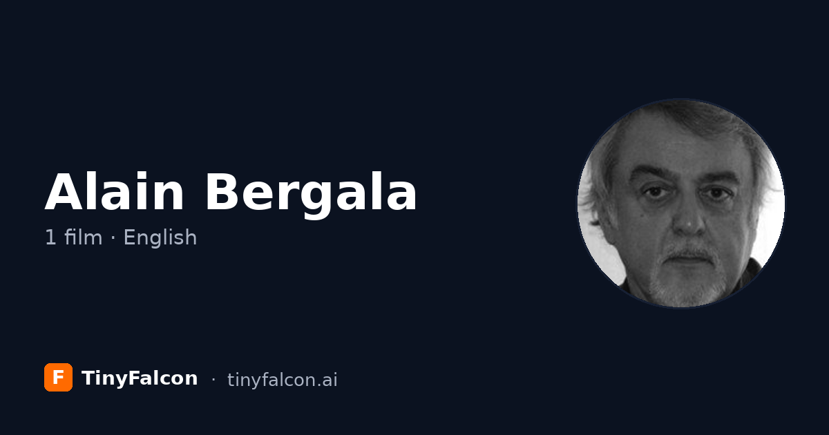 Alain Bergala