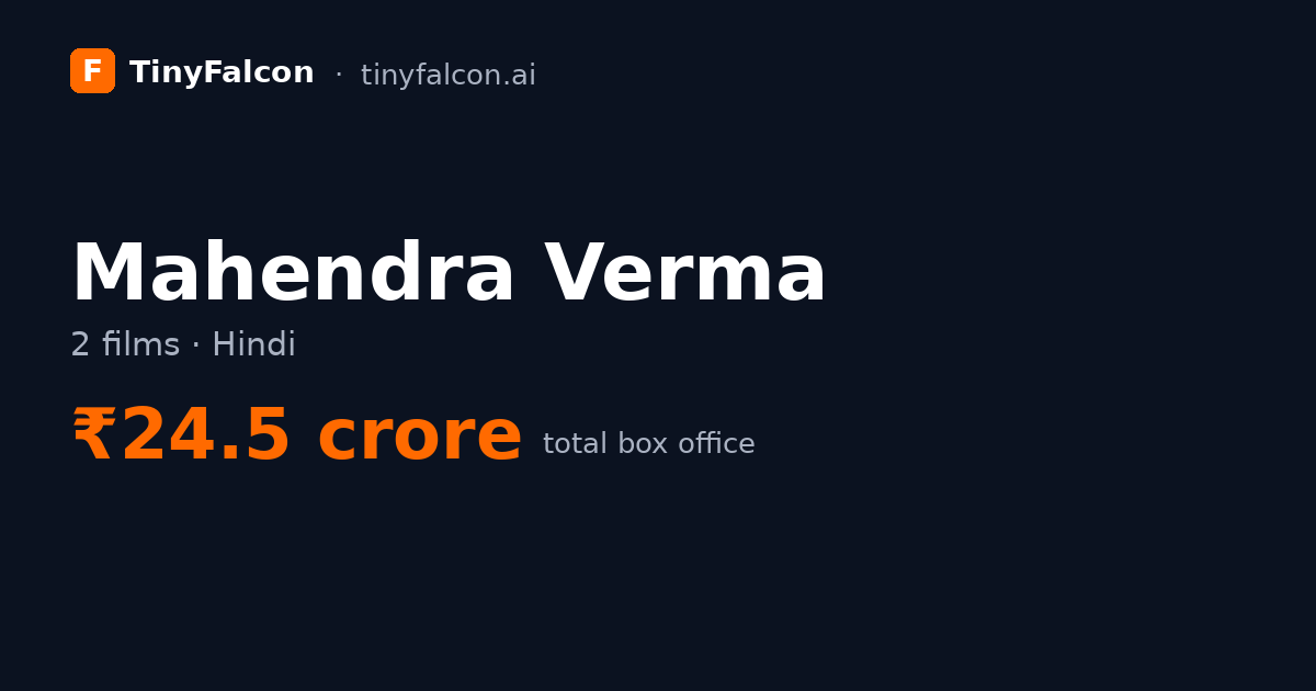 Mahendra Verma
