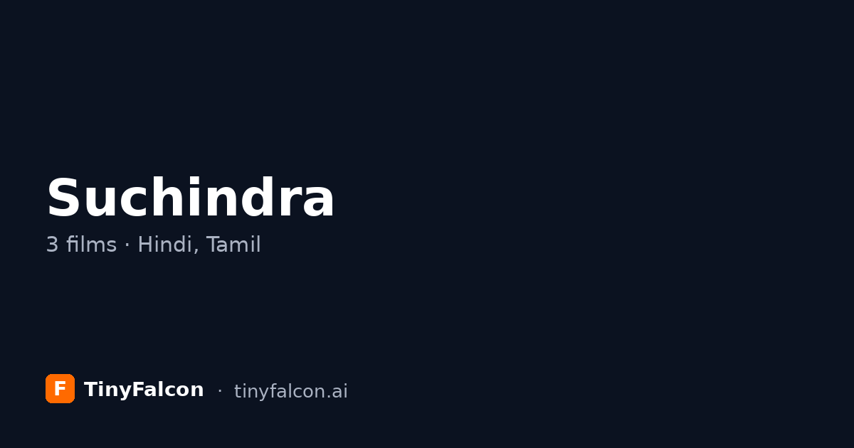 Suchindra