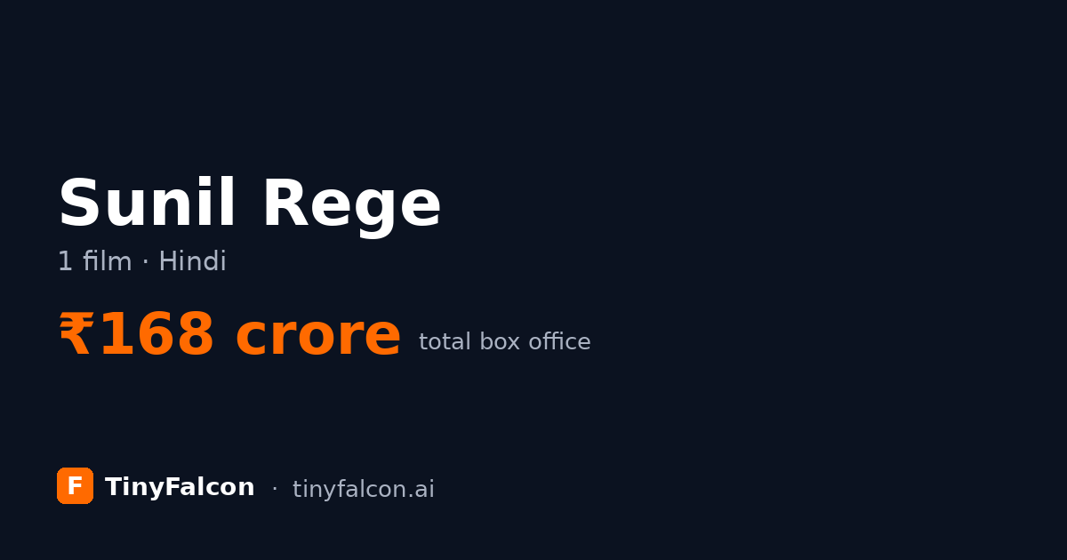 Sunil Rege