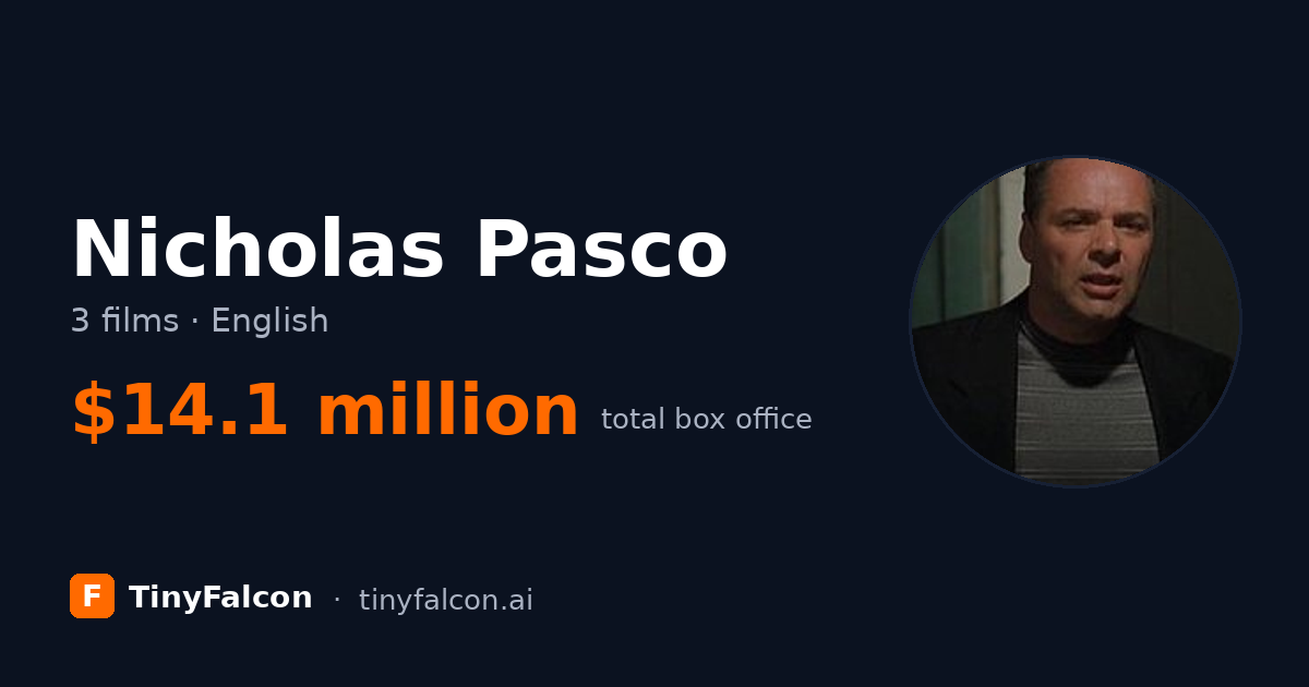 Nicholas Pasco