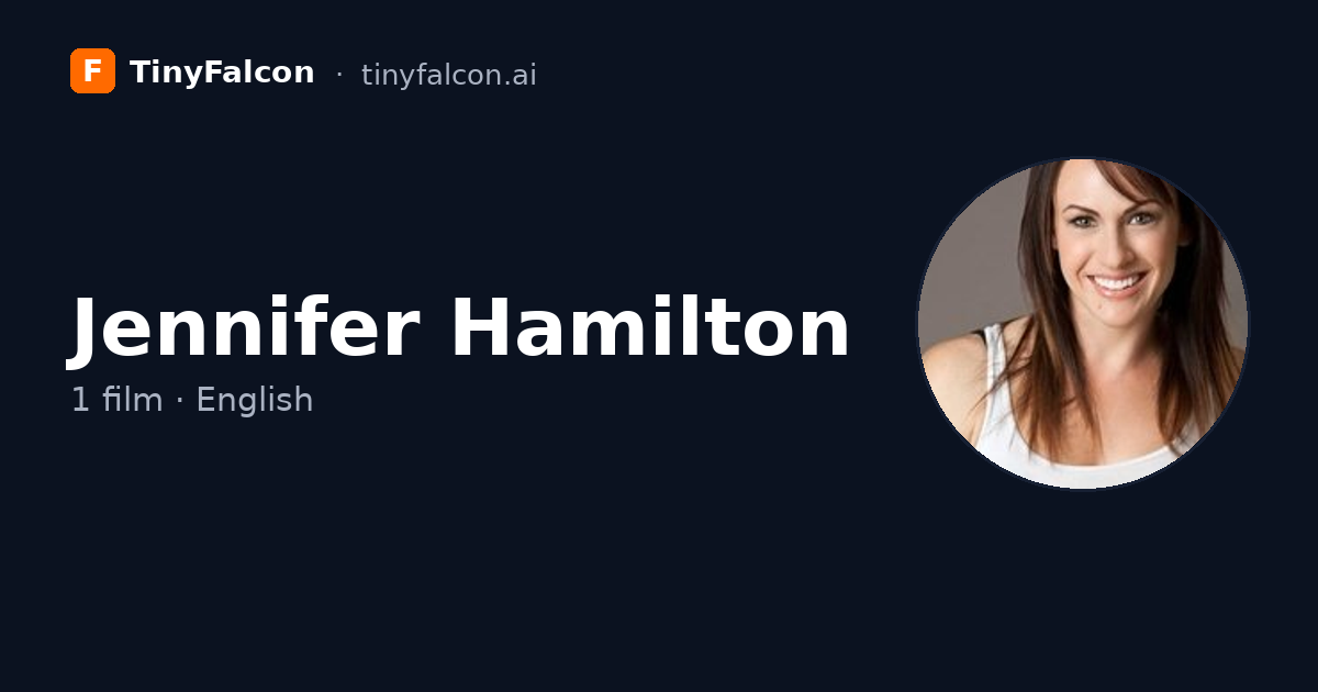 Jennifer Hamilton