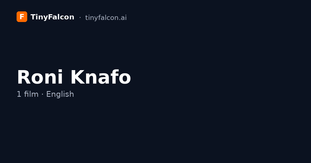 Roni Knafo