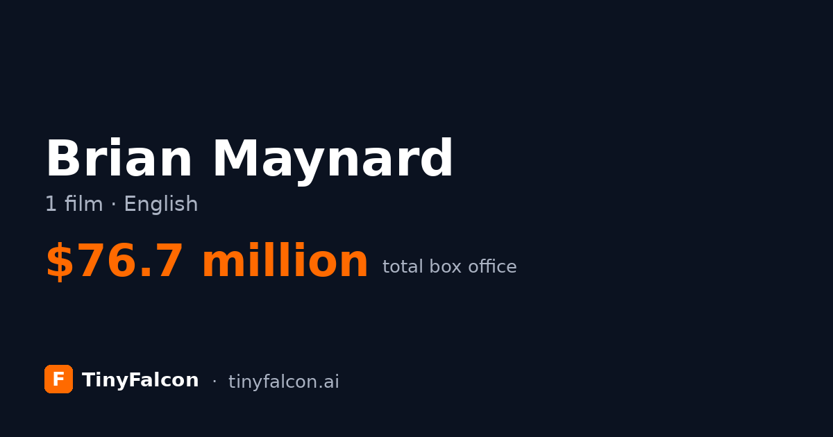 Brian Maynard