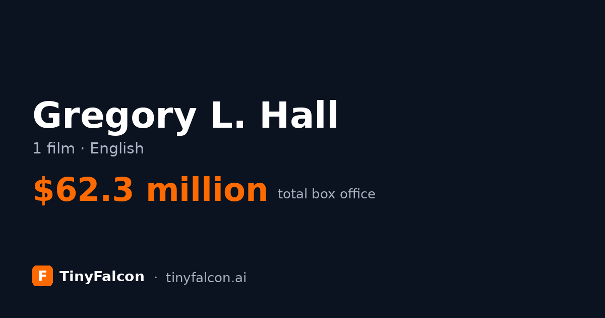 Gregory L. Hall