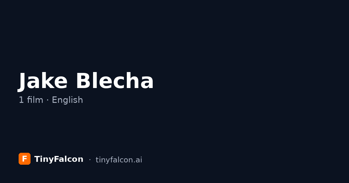 Jake Blecha
