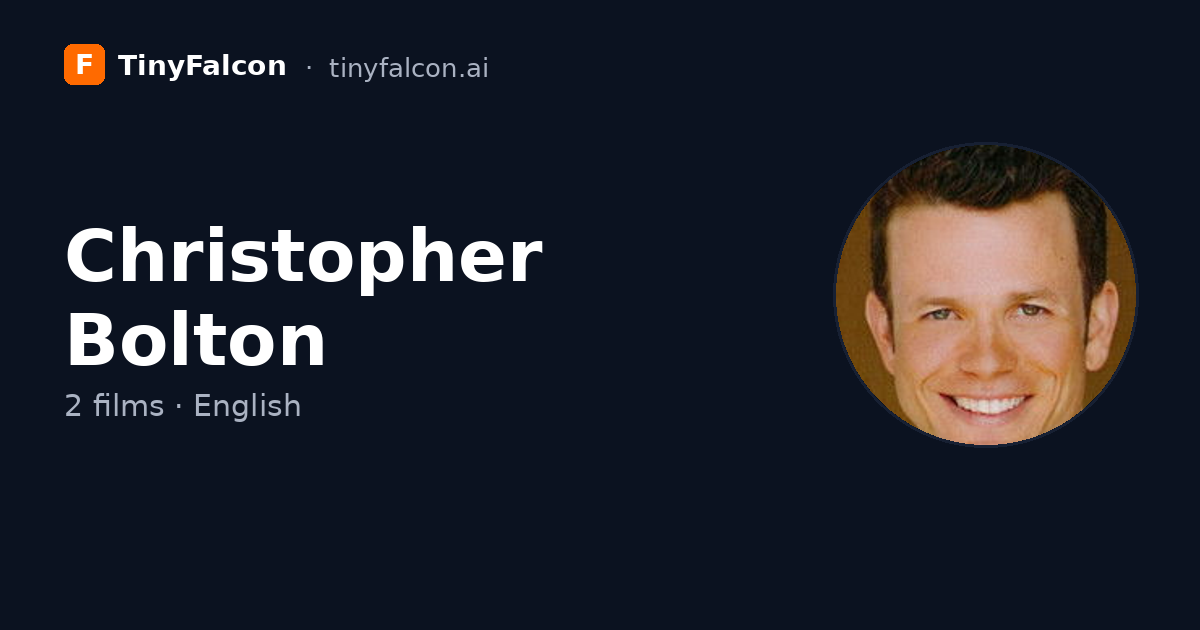 Christopher Bolton