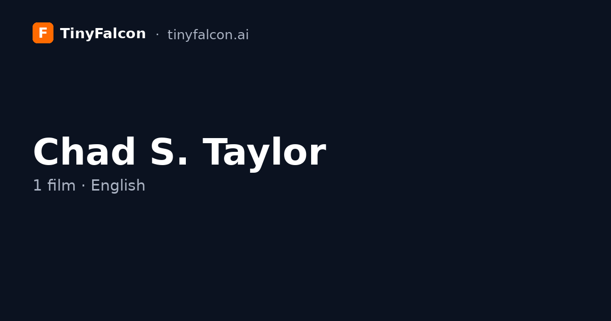 Chad S. Taylor