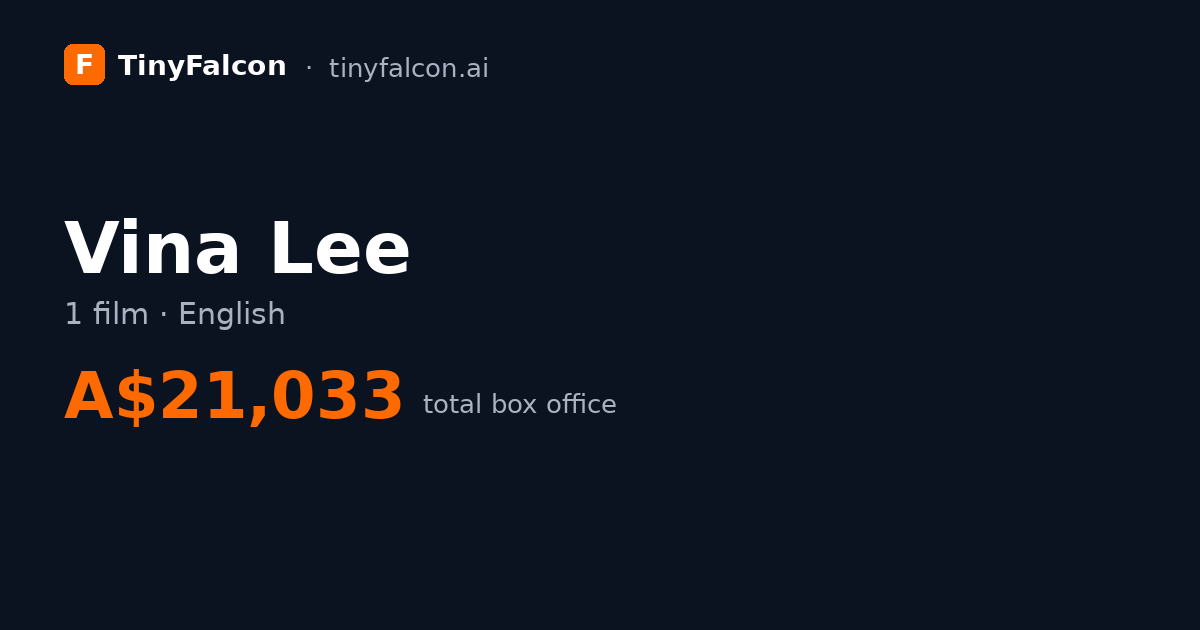 Vina Lee