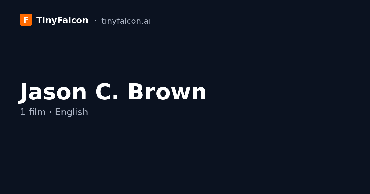 Jason C. Brown