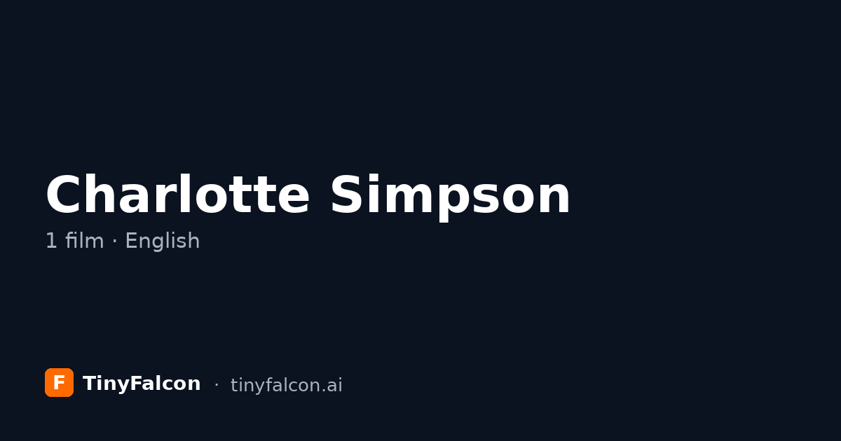 Charlotte Simpson