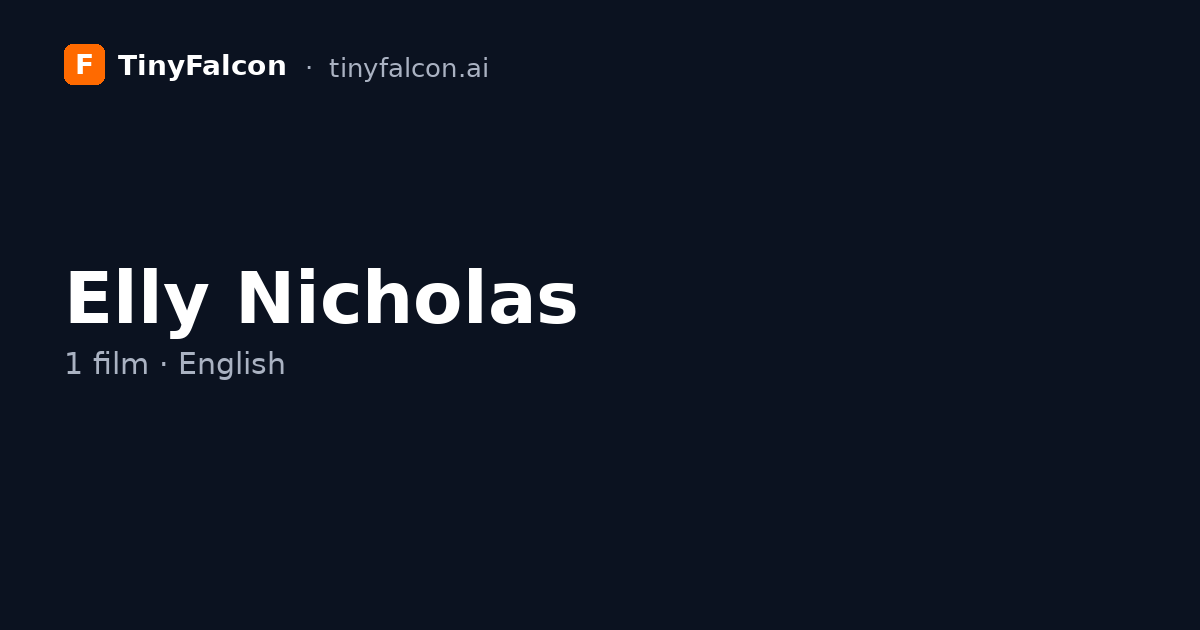 Elly Nicholas