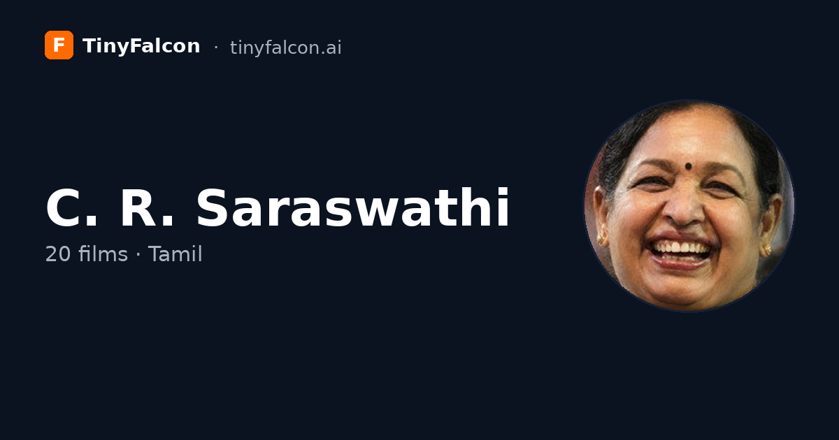 C. R. Saraswathi