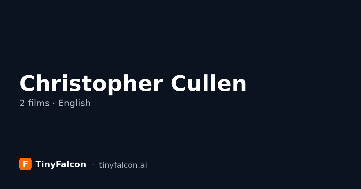 Christopher Cullen