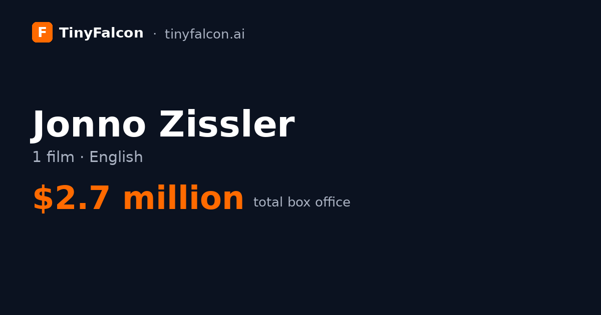 Jonno Zissler