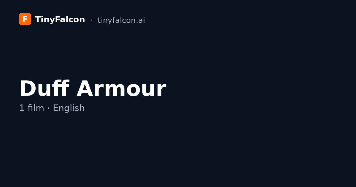 Duff Armour