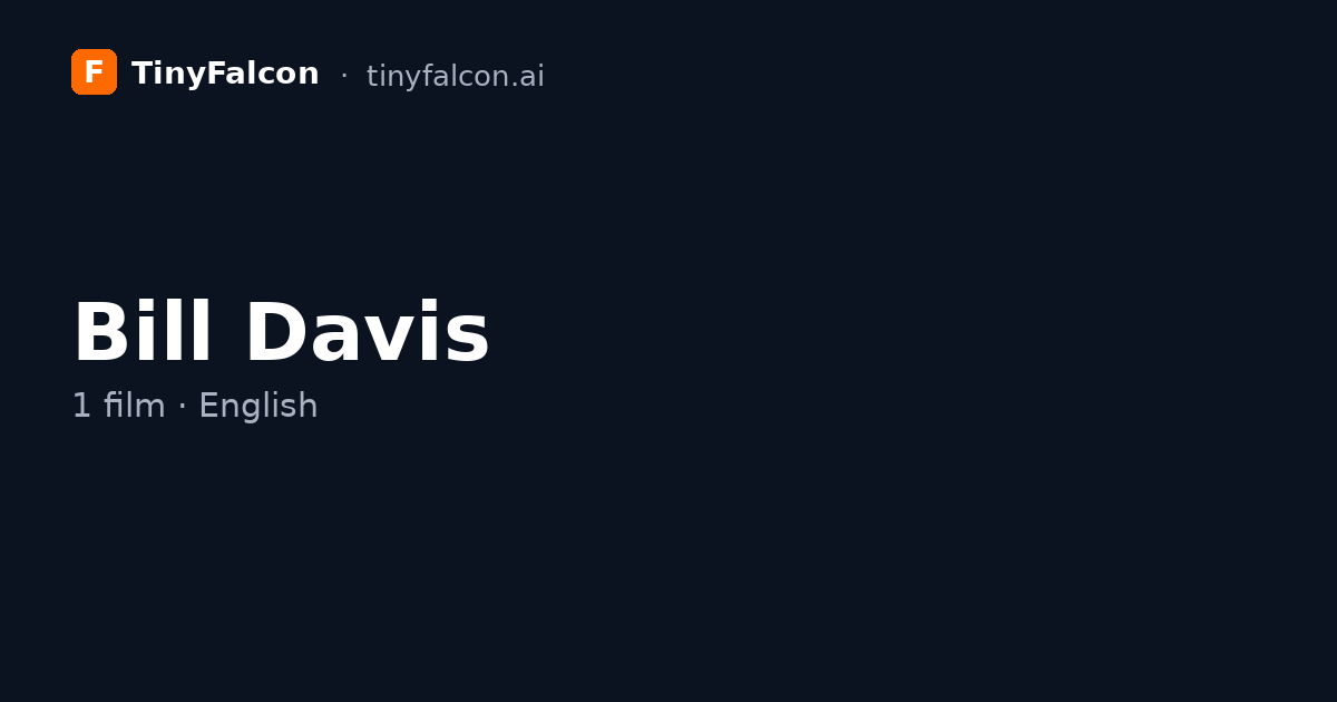 Bill Davis