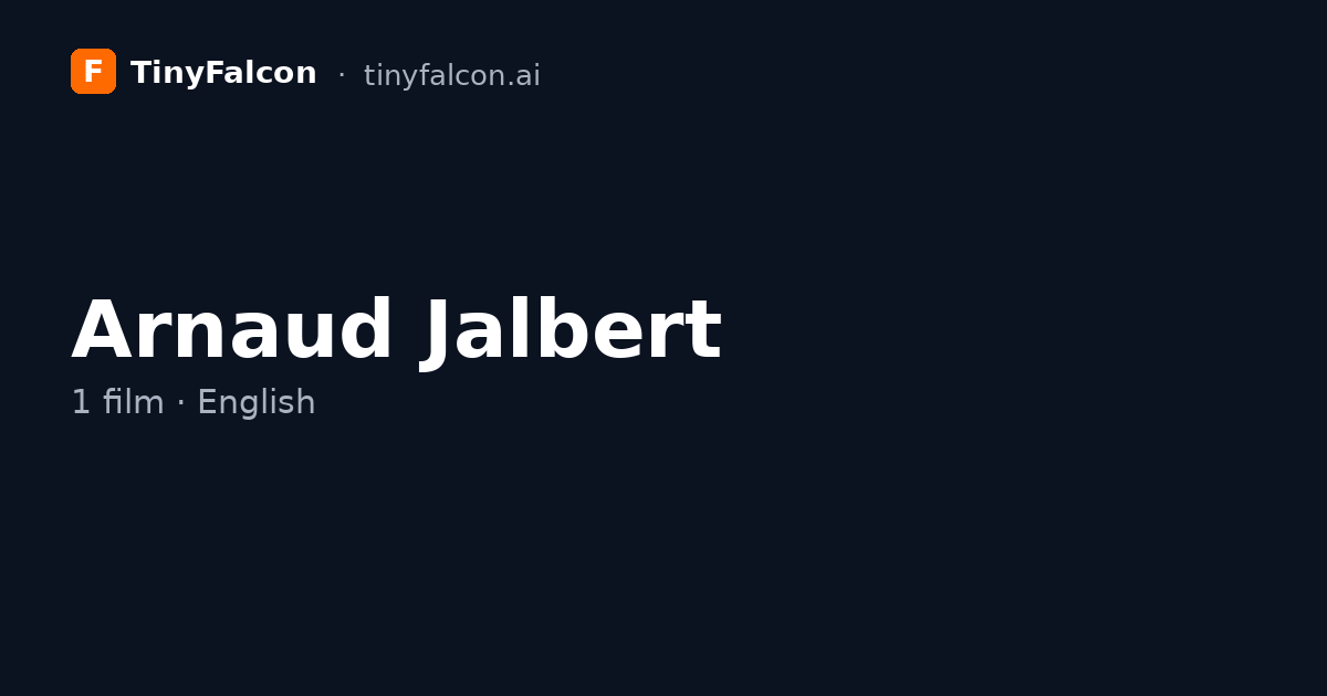 Arnaud Jalbert