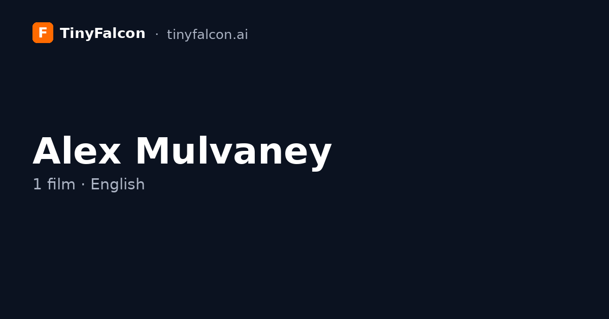 Alex Mulvaney