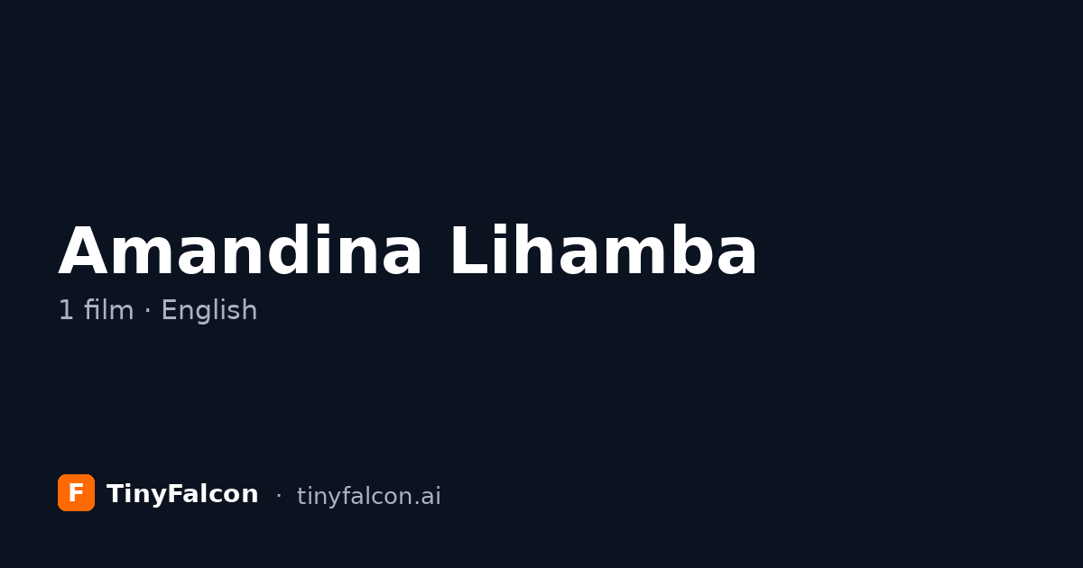 Amandina Lihamba