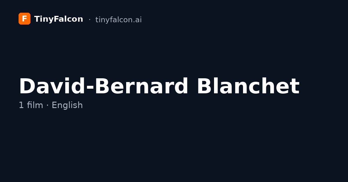 David-Bernard Blanchet