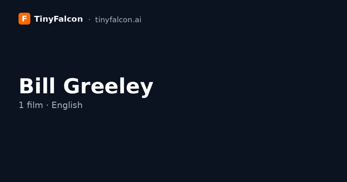 Bill Greeley