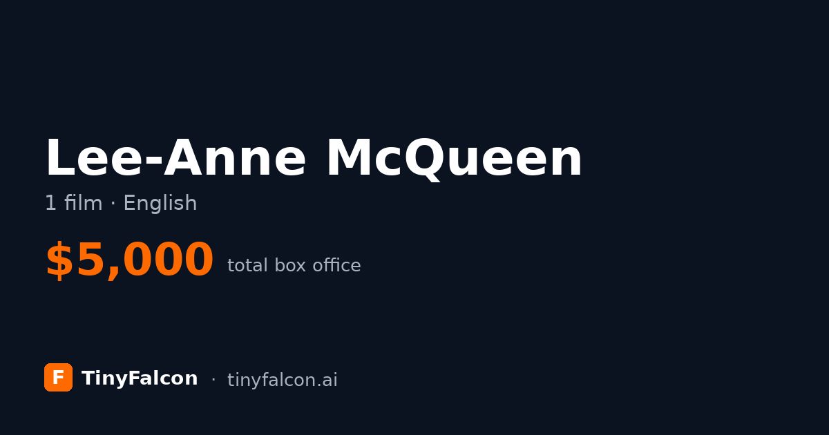 Lee-Anne McQueen