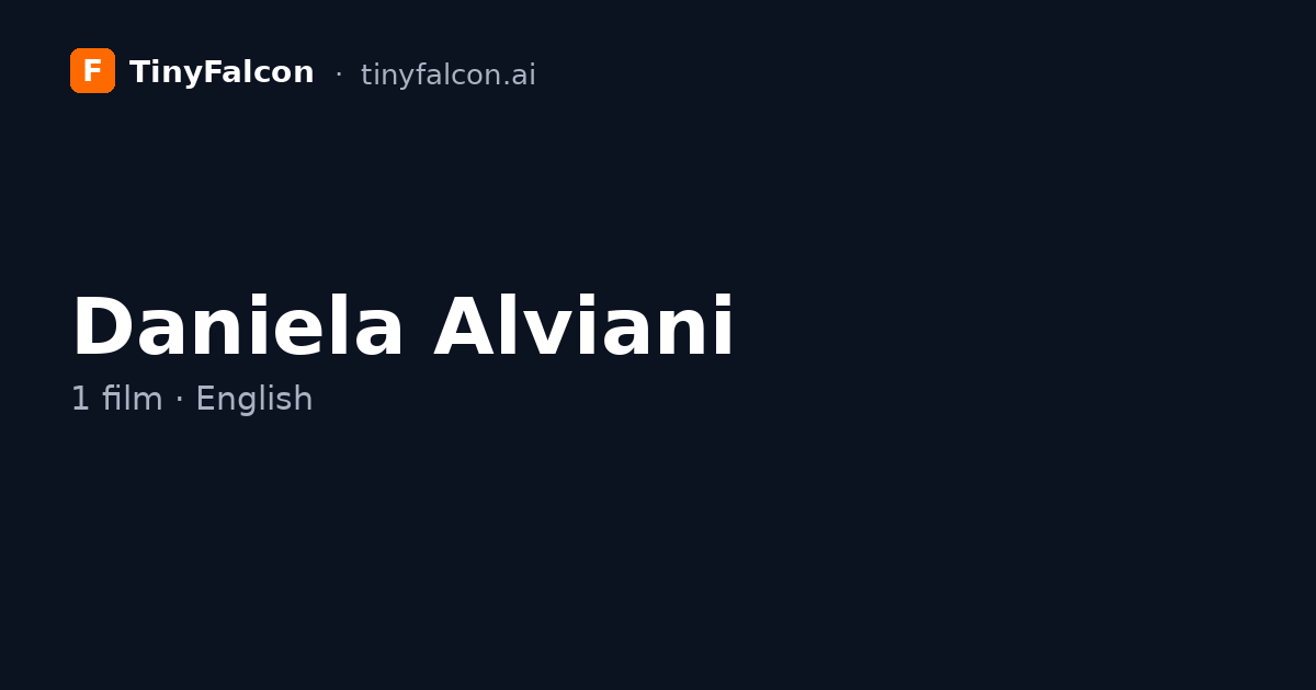 Daniela Alviani