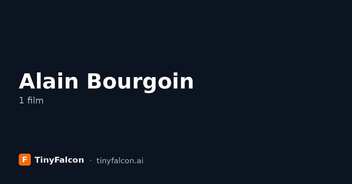 Alain Bourgoin