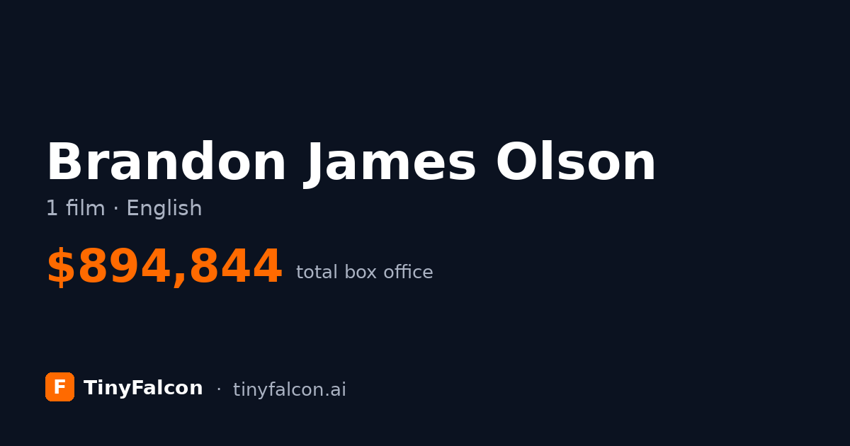 Brandon James Olson