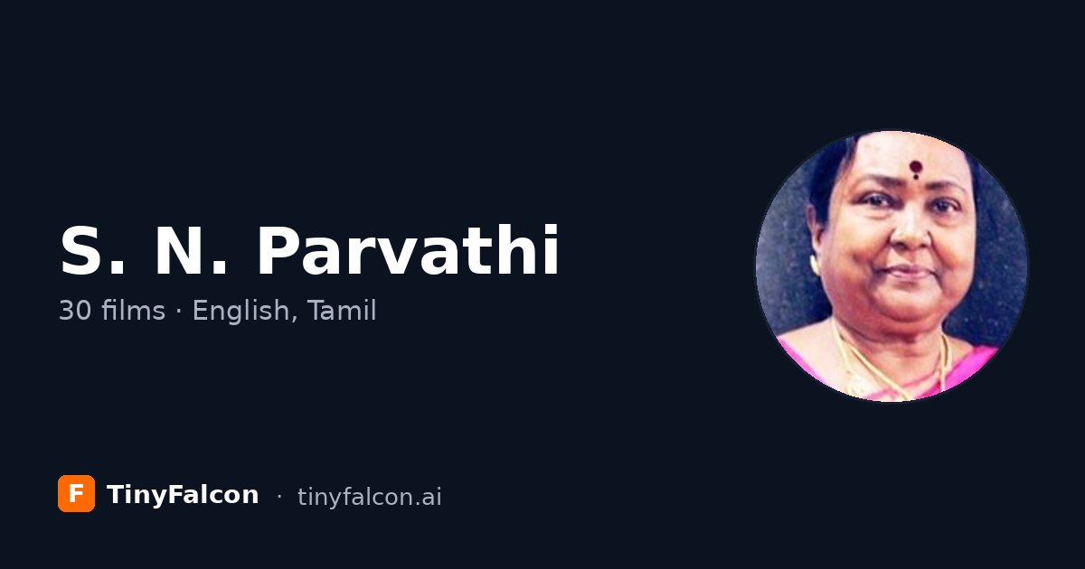 S. N. Parvathi